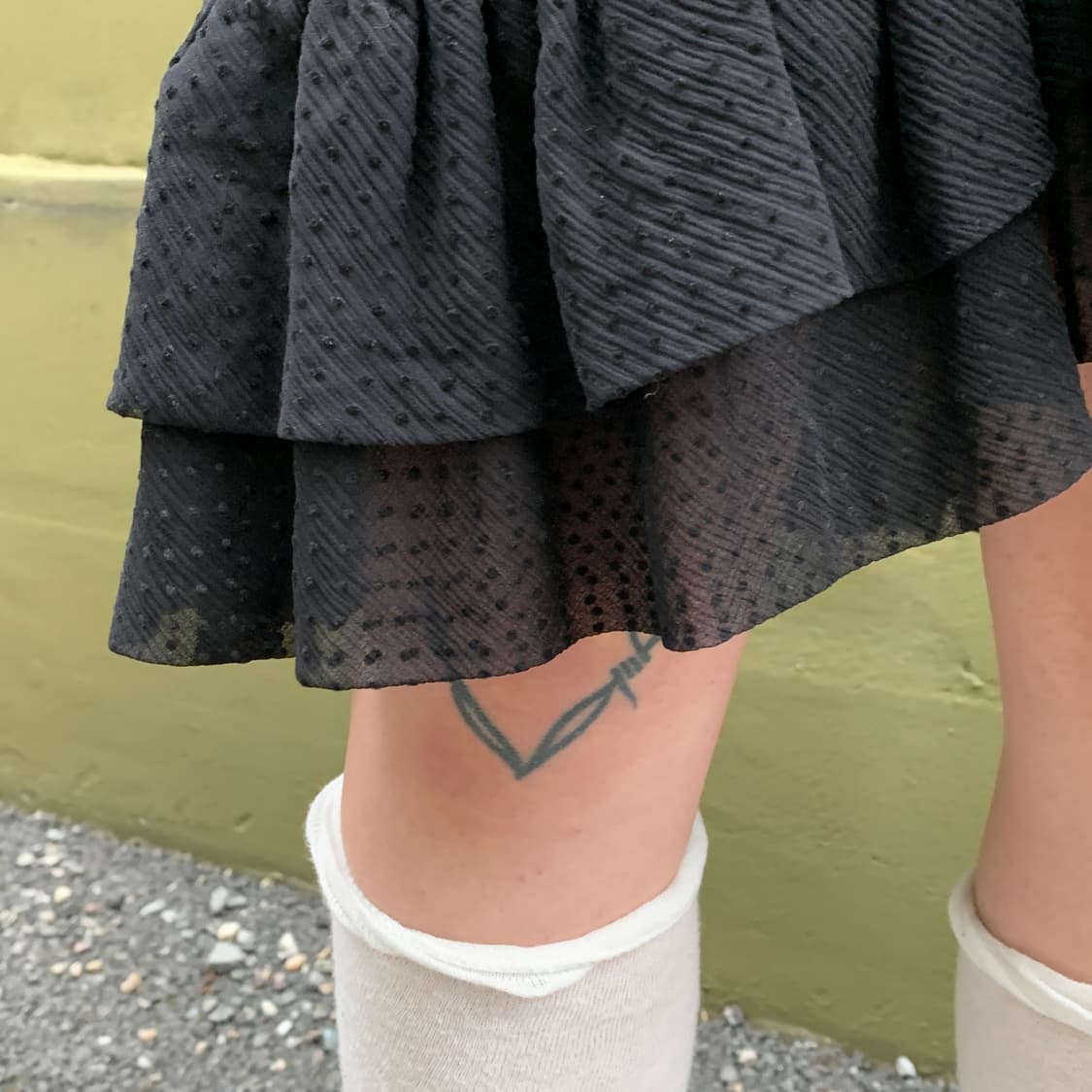 마크 바이 제이콥스 실크 러플 비대칭 스커트 상품이미지6