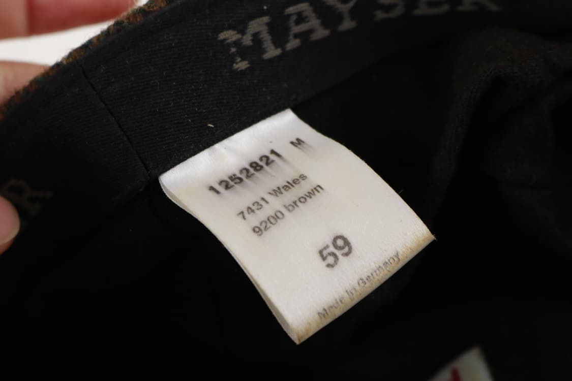 [59cm] 마이저 해리스트위드 뉴스보이캡 상품이미지4