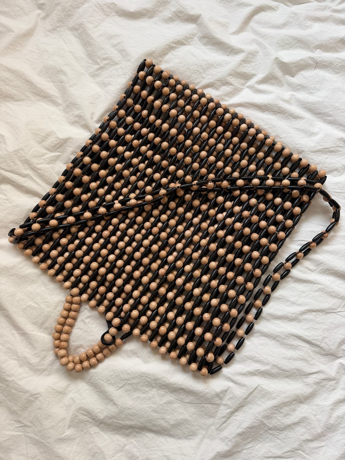 Cmmm Swdn Wooden Beads Bag 상품이미지5