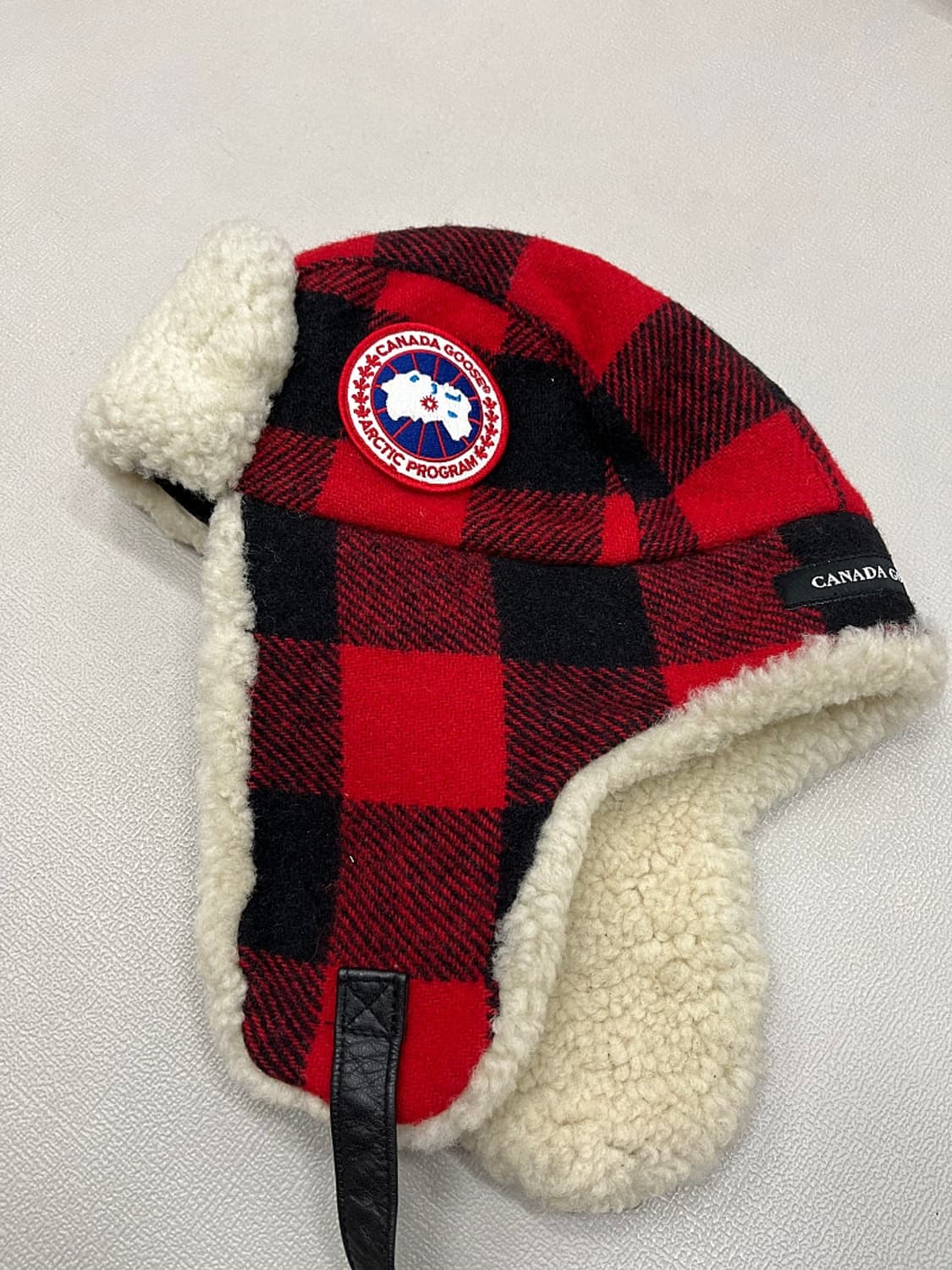 캐나다구스 레드타탄 트루퍼햇 상품이미지1