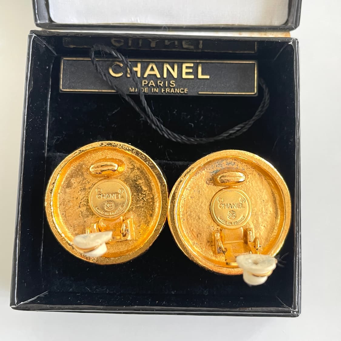 샤넬 퀼팅 진주 귀걸이 상품이미지4