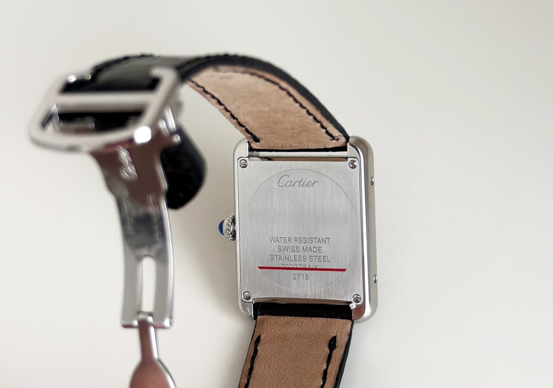 까르띠에 탱크 솔로 시계 상품이미지8