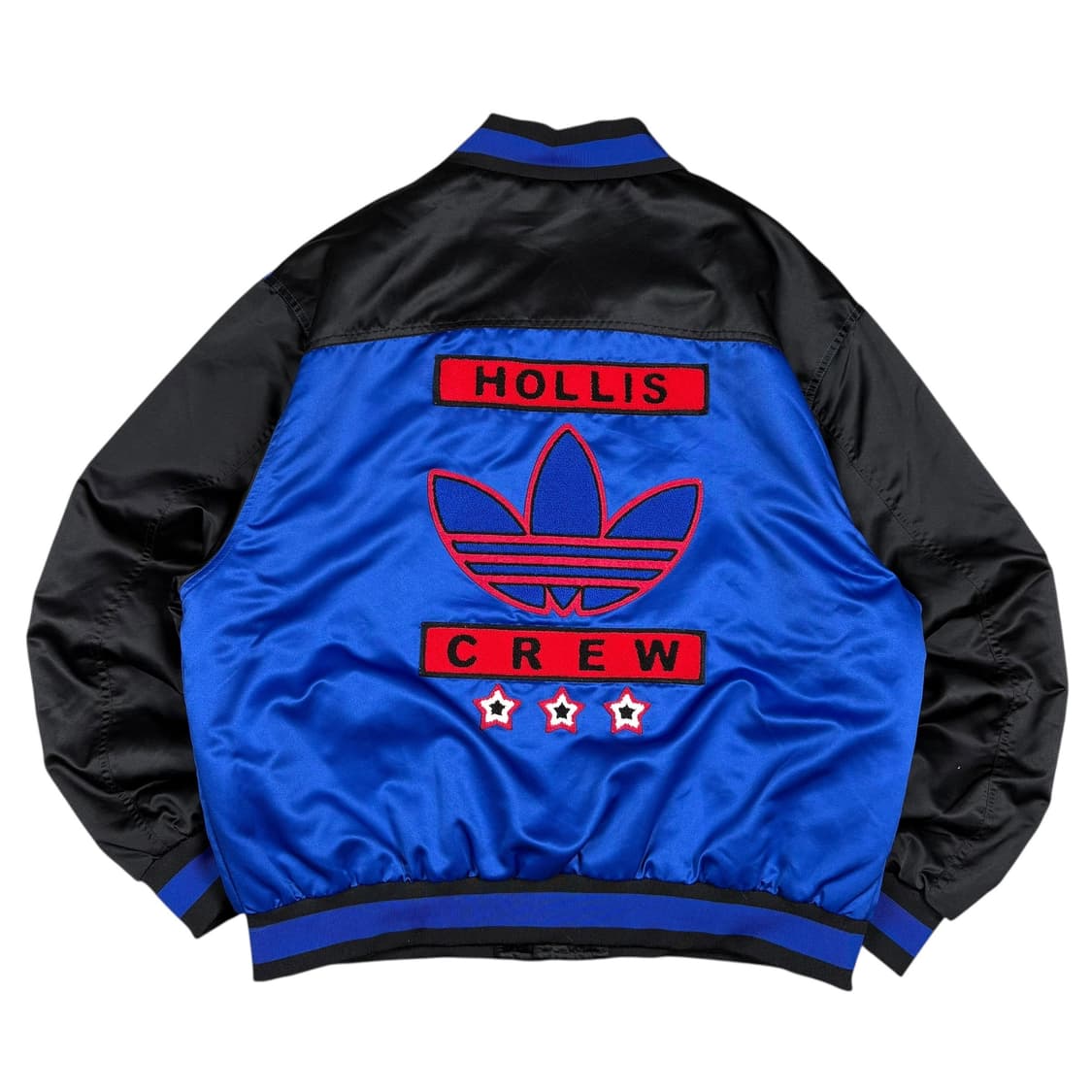 아디다스 x Run Dmc 블루컬러 셔닐 바시티 자켓 상품이미지1