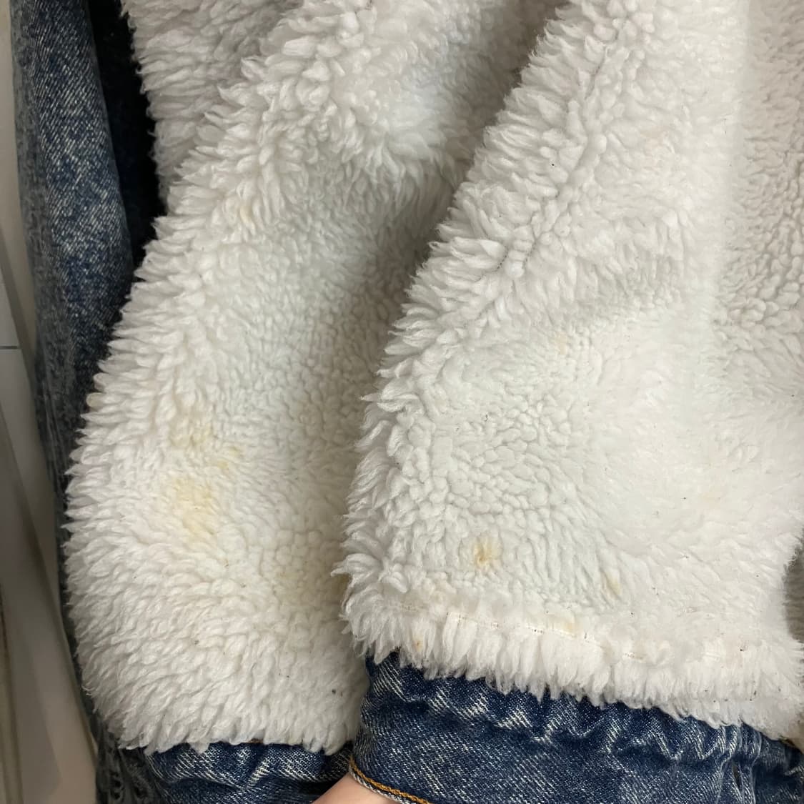 N177 80s 리바이스 쉐르파 데님 청자켓 상품이미지9