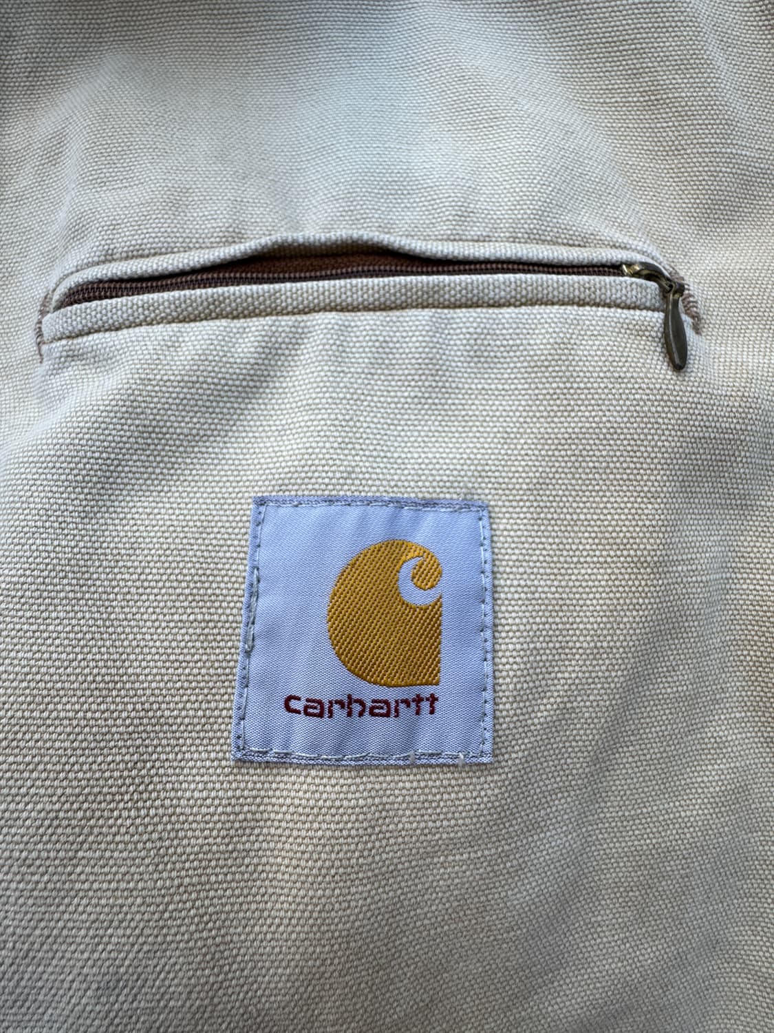 (M) 90s Carhartt detroit jacket (J01BRN) 상품이미지5
