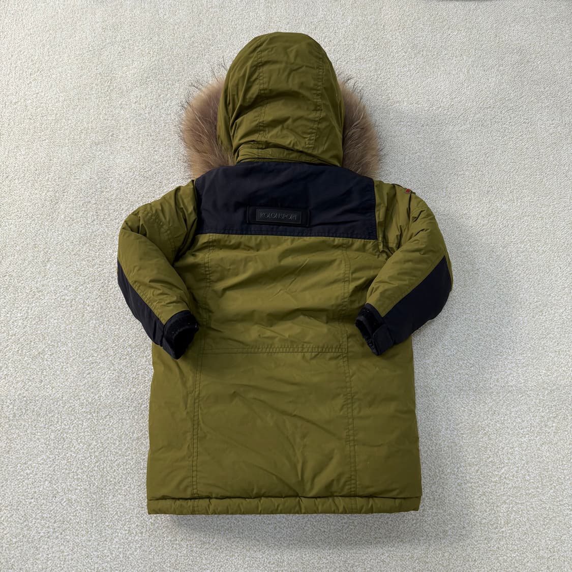 [110] 코오롱 키즈 안타티카 구스다운 패딩 0114T1 상품이미지2