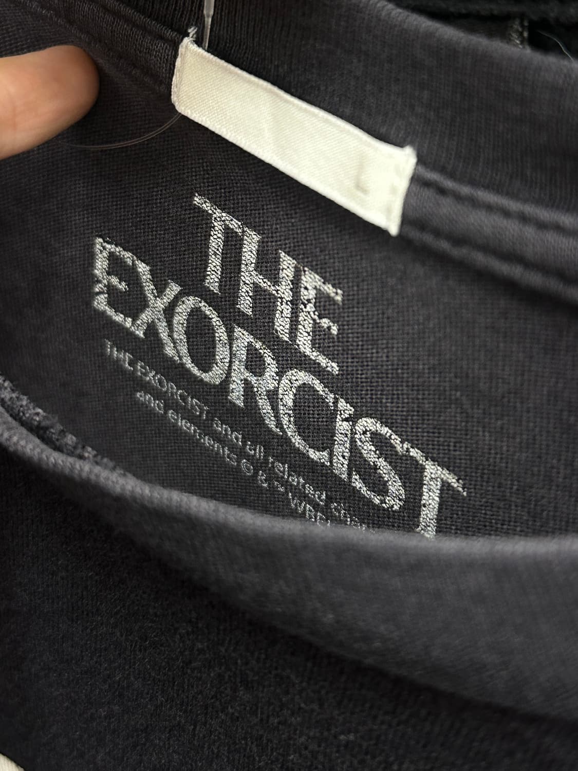 THE EXORCIST 엑소시스트 밴드 티 블랙 상품이미지4