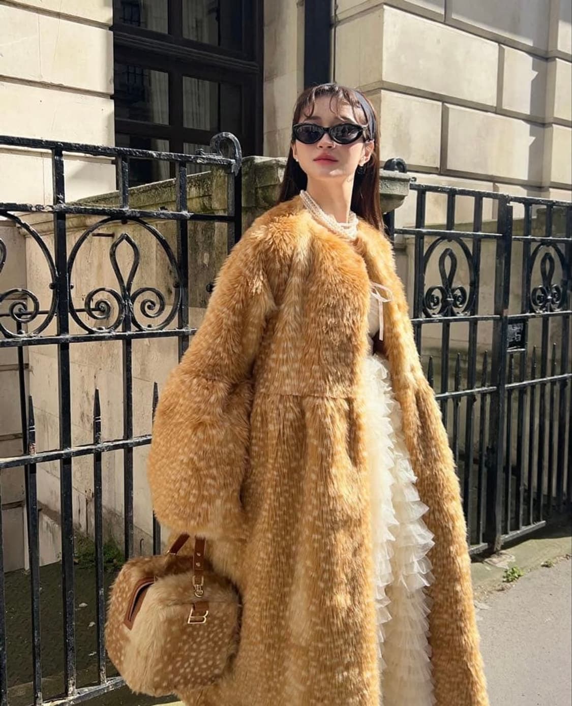 Bibiy 밤비 퍼 코트 상품이미지3