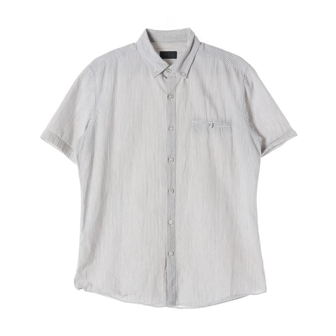 빨질레리 시어서커 스트라이프 반팔 셔츠 48 상품이미지1