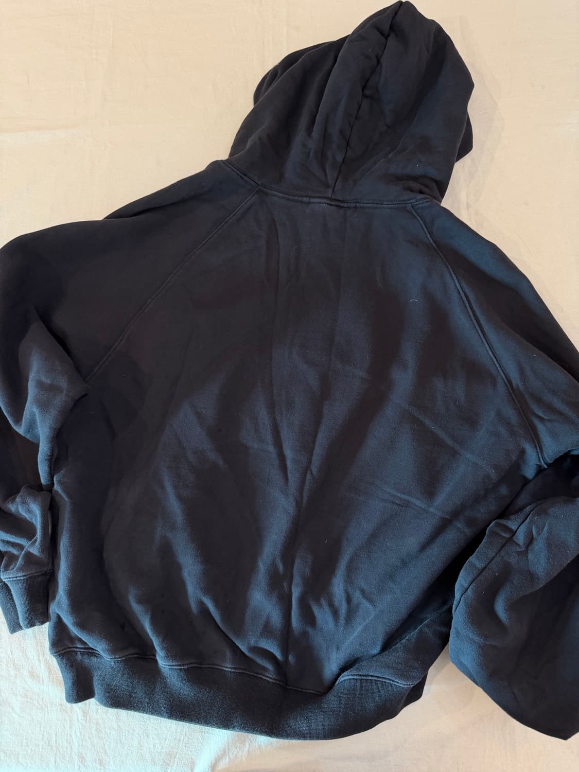 피어오브갓 에센셜 후드티 블랙 상품이미지4