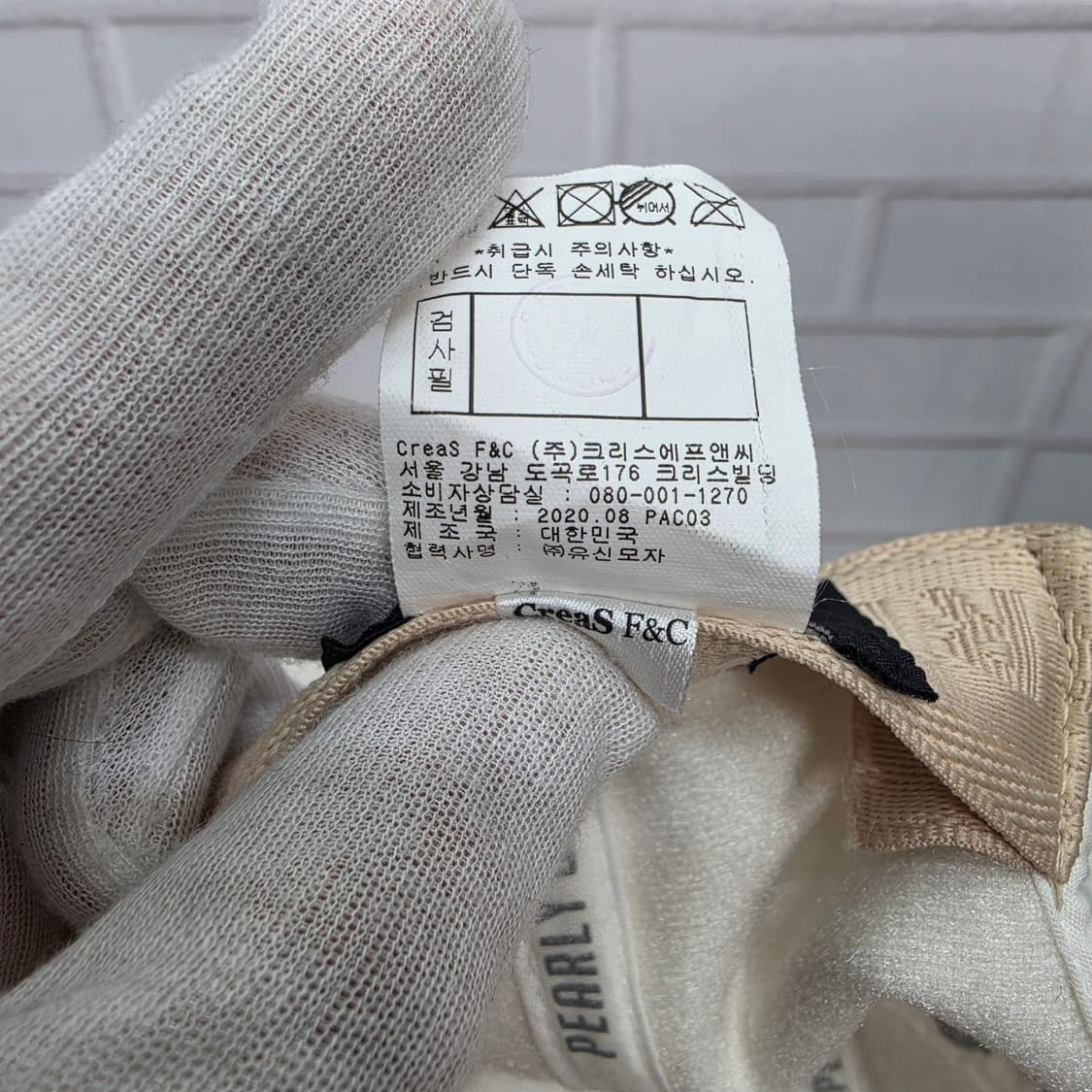 파리게이츠 골프 모자 볼캡 캡 56사이즈 남여공용 상품이미지9