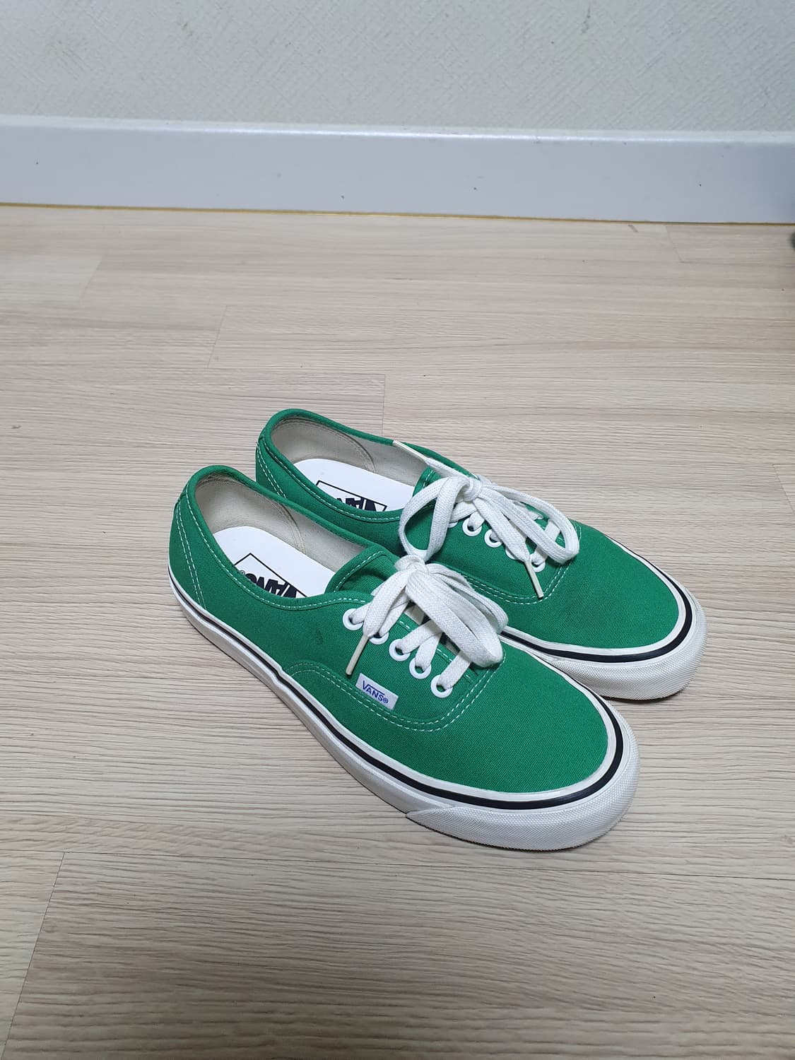 반스 어센틱 그린 스니커즈 260 상품이미지2