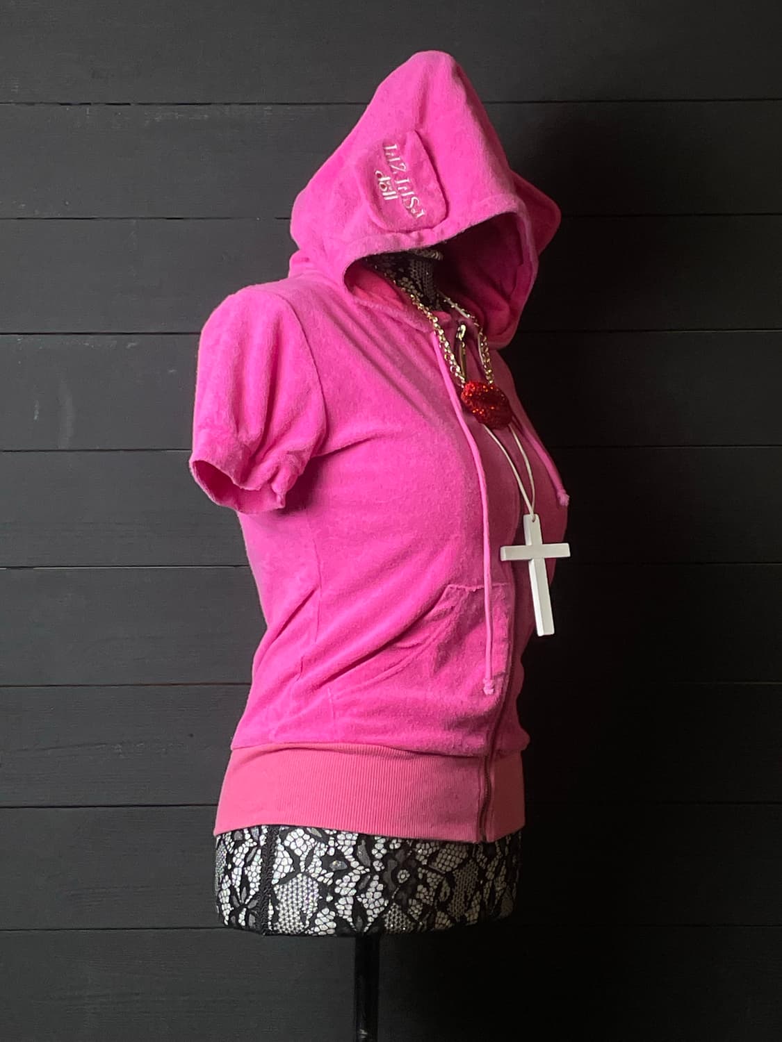 LIZ LISA DOLL 리즈리사 돌 핑크 래빗 토끼 우사미미 후드집업 상품이미지2