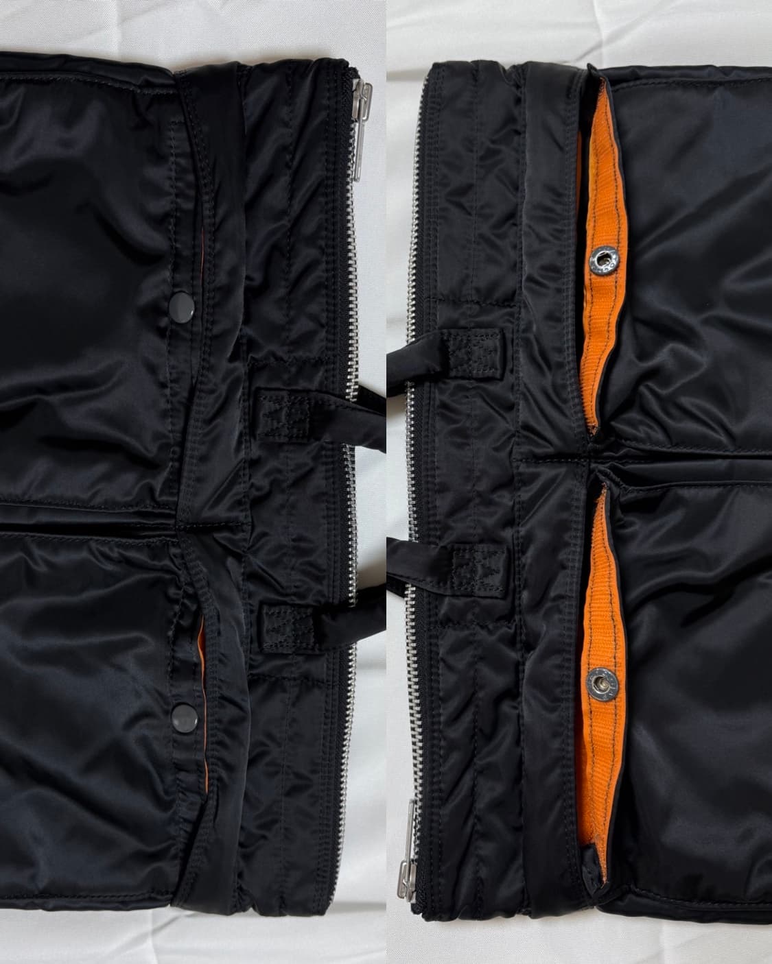 (초미품) PORTER 포터 탱커 숏 헬멧백 L 블랙 서류가방 상품이미지5