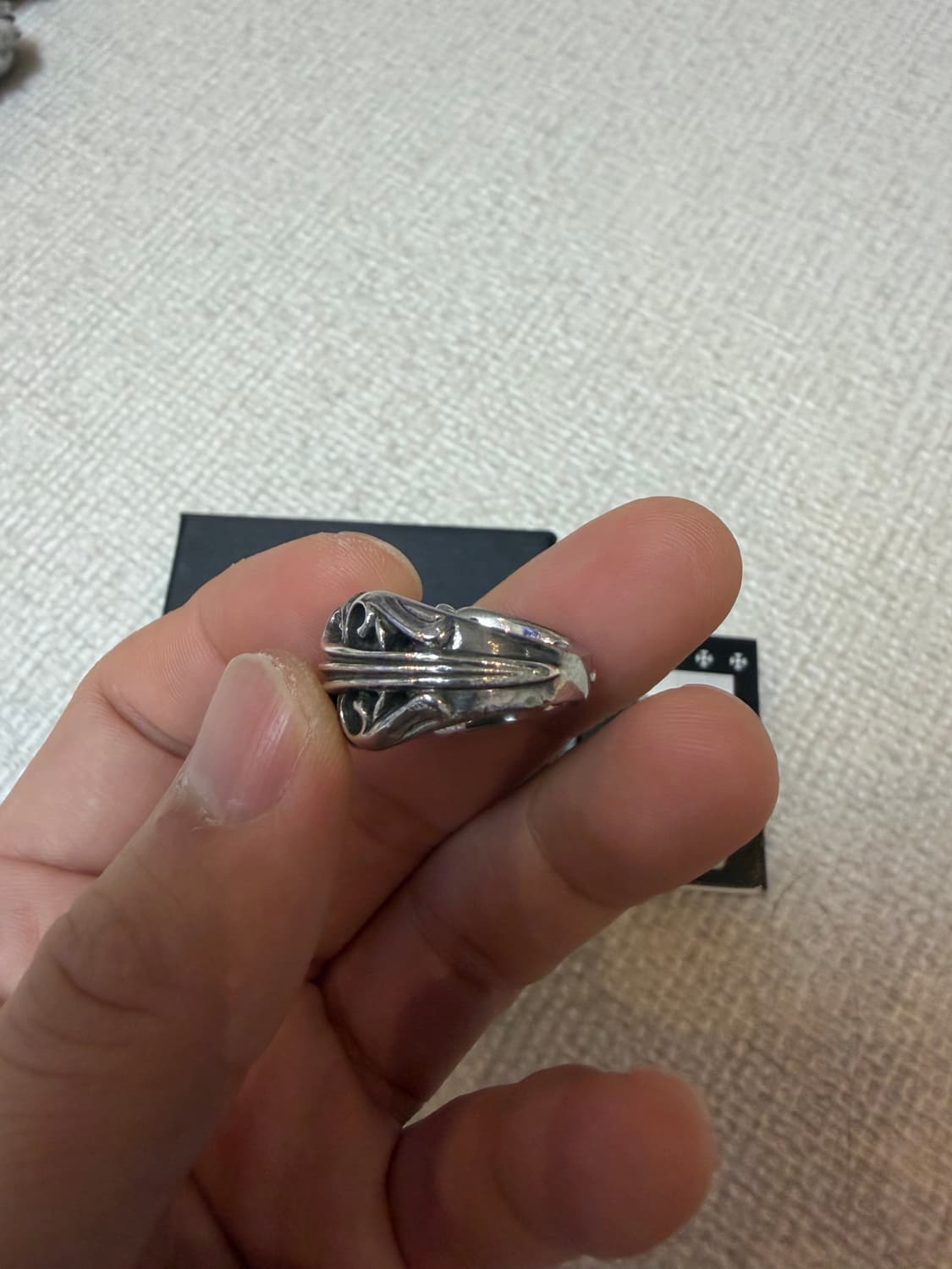 [US8, 한국17호] 크롬하츠 K&T 케이앤티 링 상품이미지4