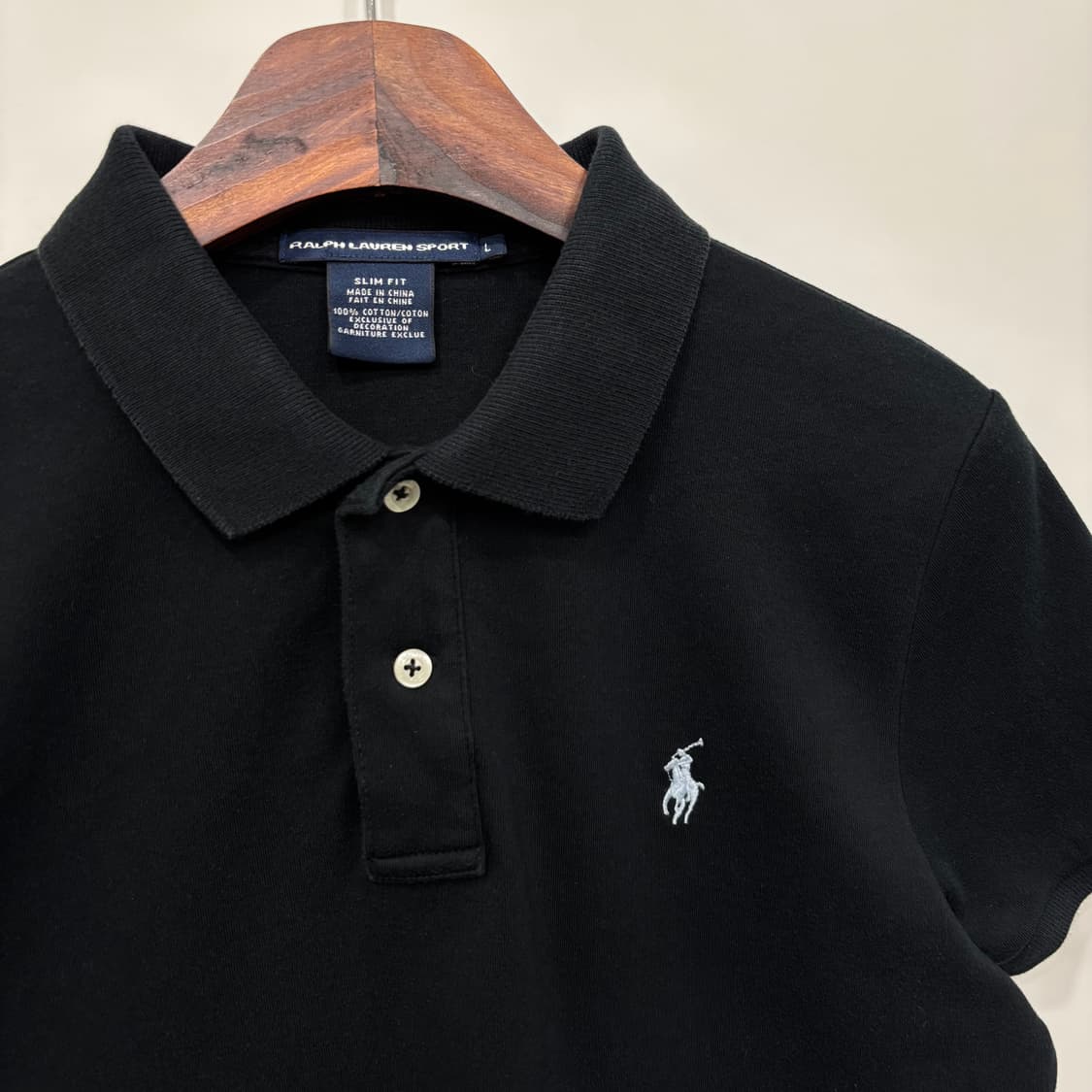 Polo Ralph Lauren 반소매 슬림핏 코튼 티셔츠 상품이미지4