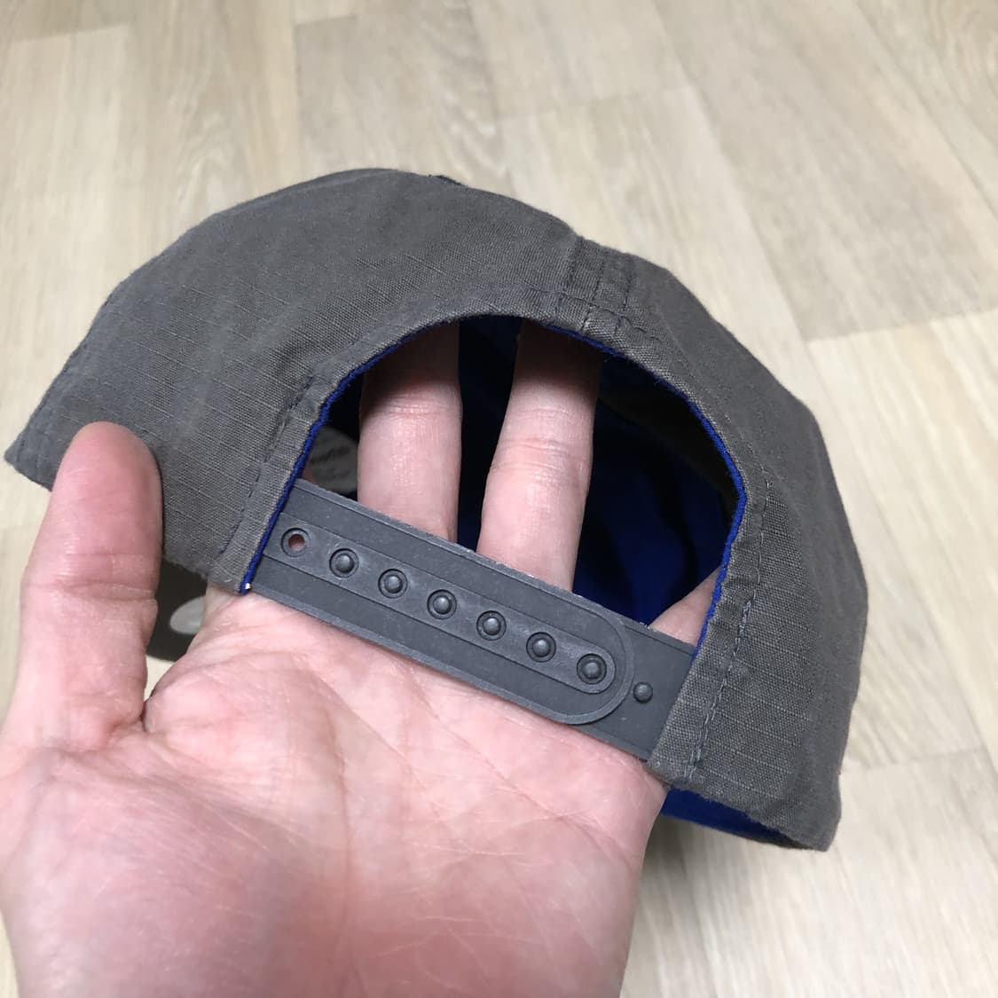 (ONE SIZE) 디스이즈네버댓 립스탑 언더 아치 로고 캡 타우페 상품이미지3