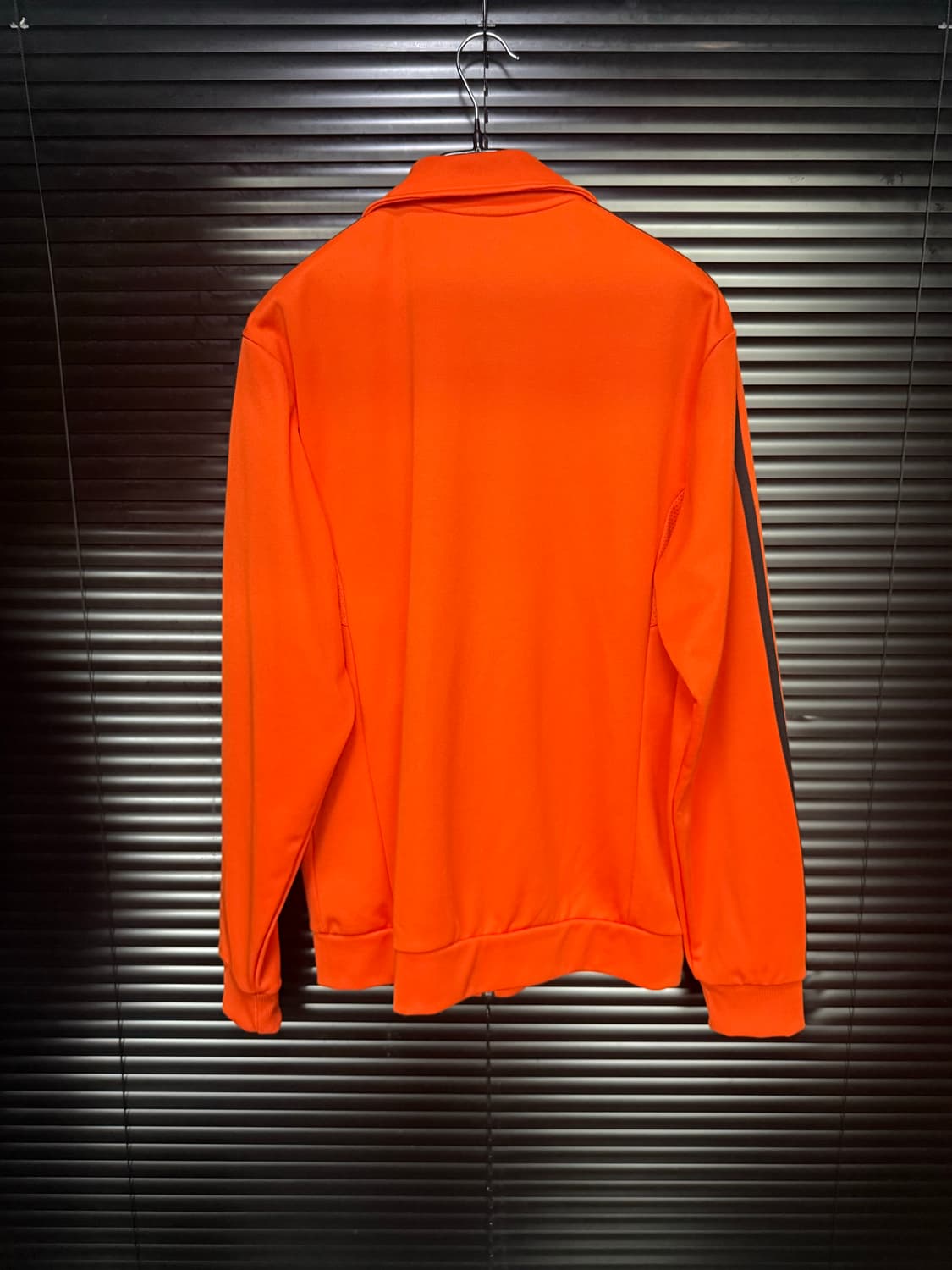 아디다스 오렌지 주황색 져지 저지 트랙탑 집업 올드스쿨 XL 105 배색 상품이미지3