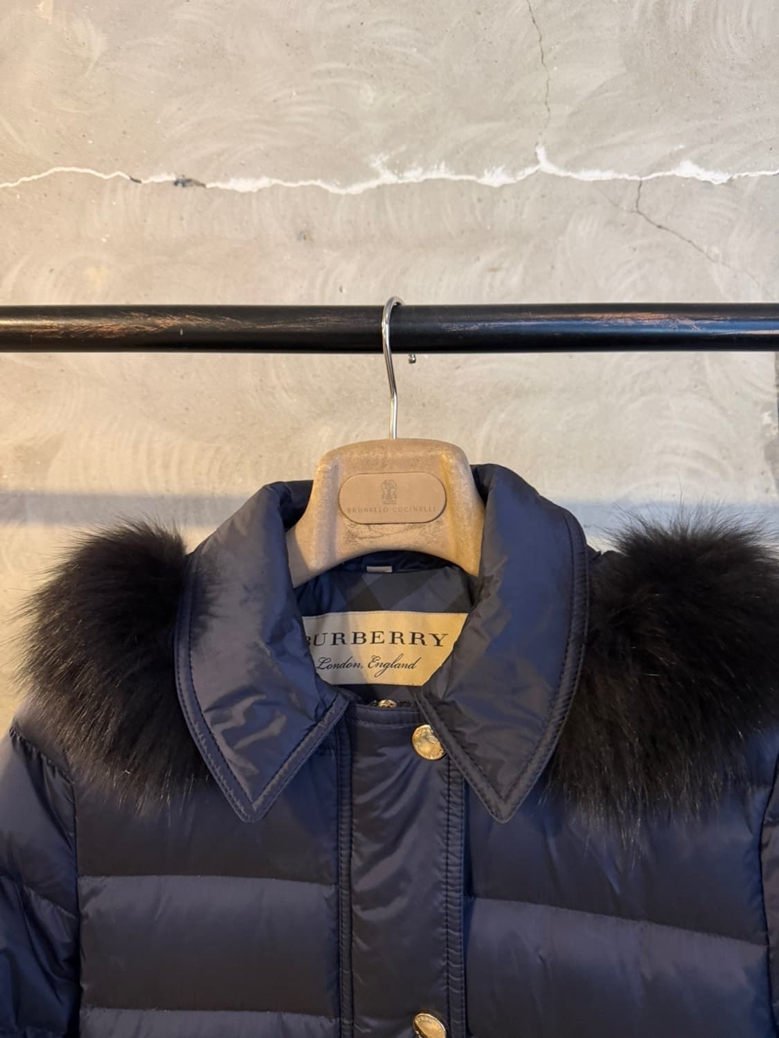 버버리 구스다운 패딩 코트 55 상품이미지5