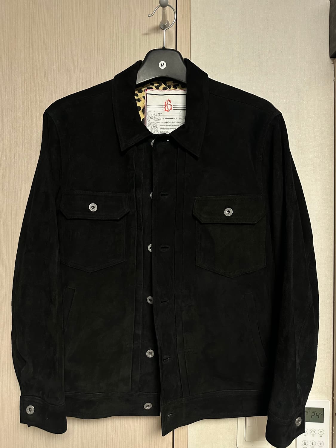 (m) 블랙아웃 고트 스웨이드 세컨 상품이미지1