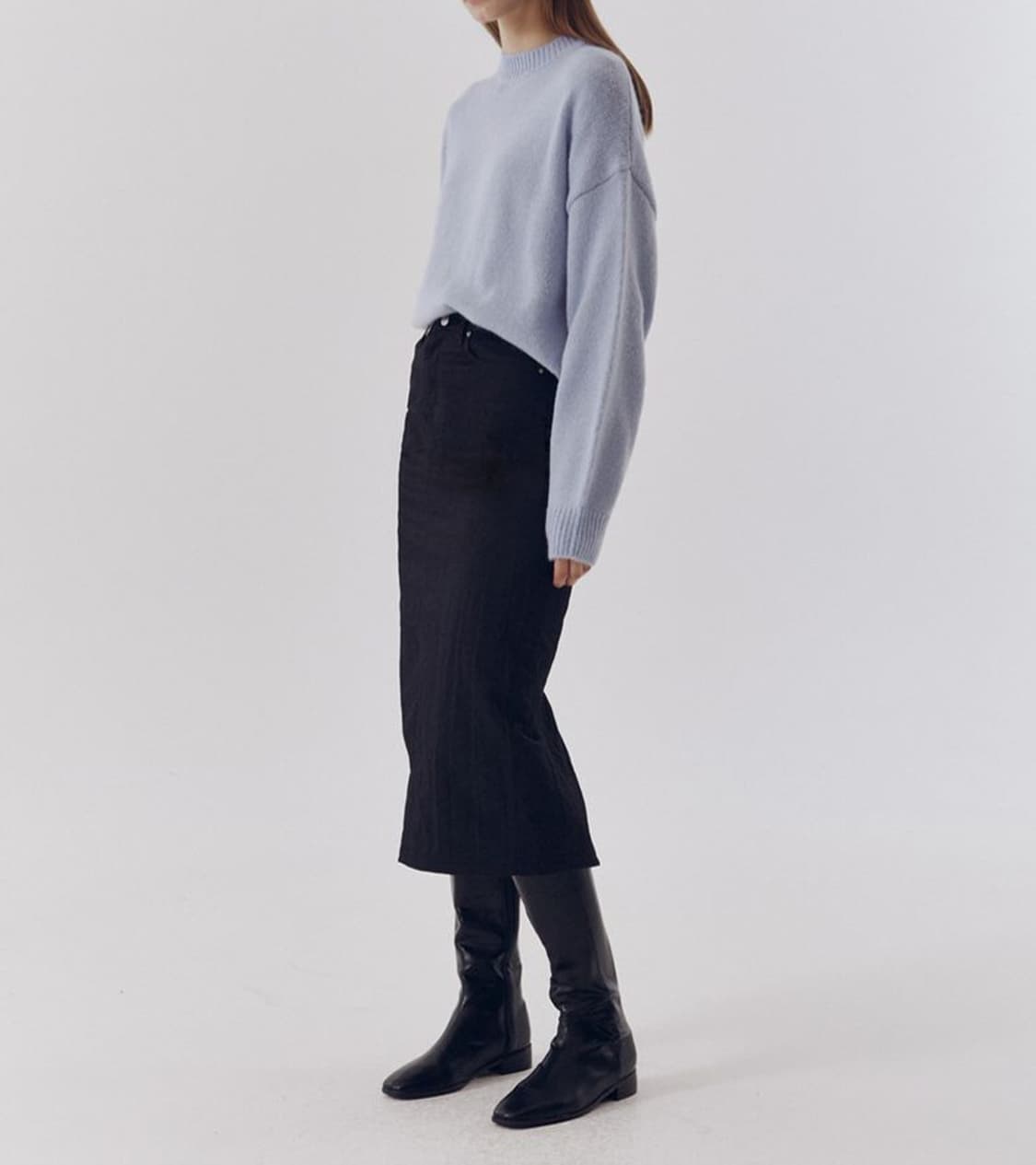 던스트 dunst 패딩 롱스커트 상품이미지2