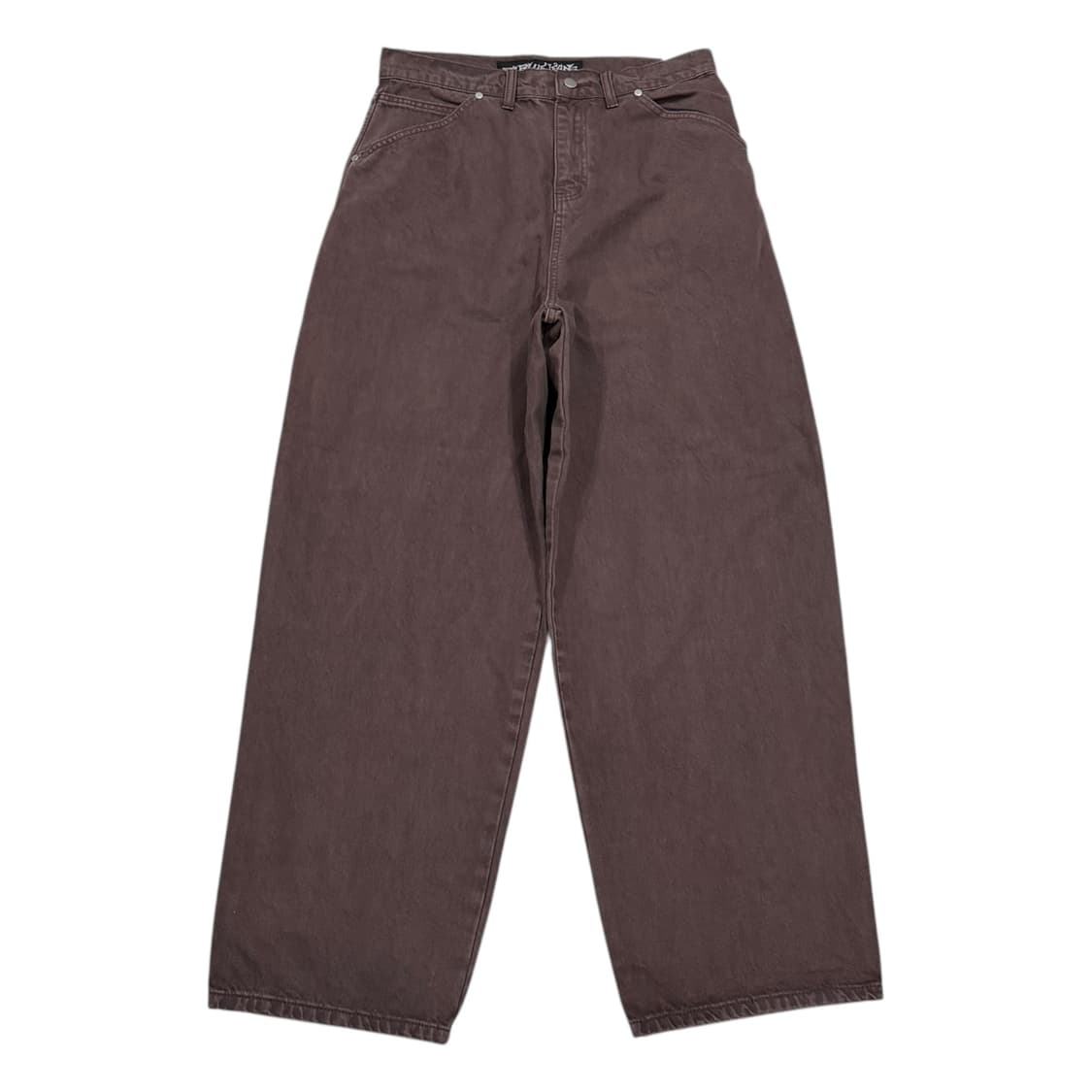 SUADE 스웨이드 컨투어 포켓 데님팬츠 바지 브라운 L 상품이미지3