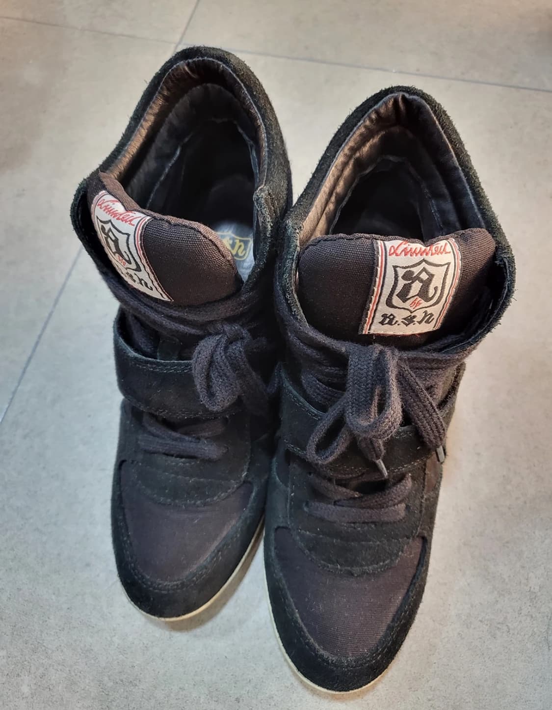 Ash 아쉬 bowie 웨지힐 스니커즈 스웨이드 37 (235-240) 상품이미지3