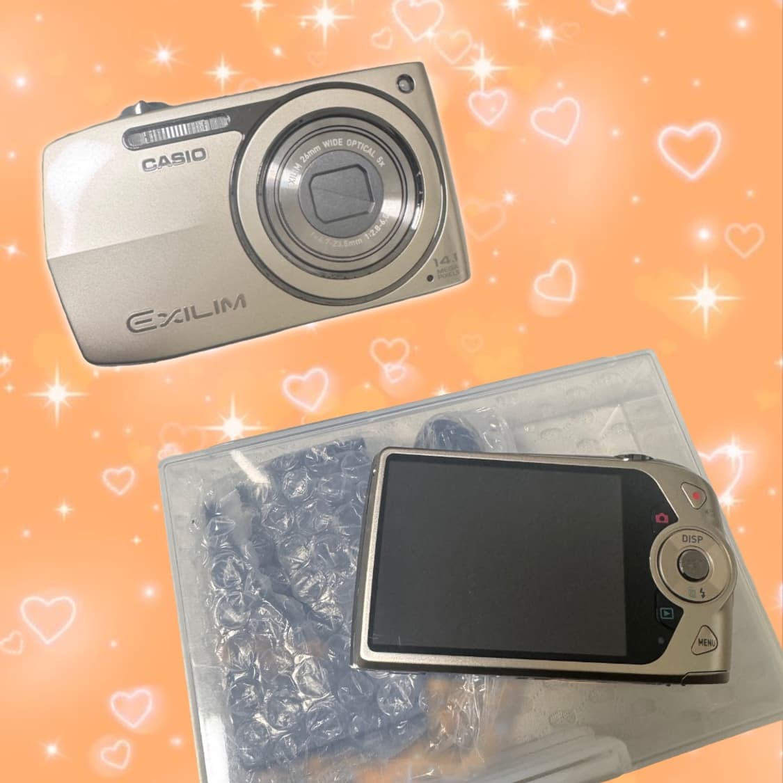 미품💛) 카시오 엑슬림 ex-z2300 골드 상품이미지2