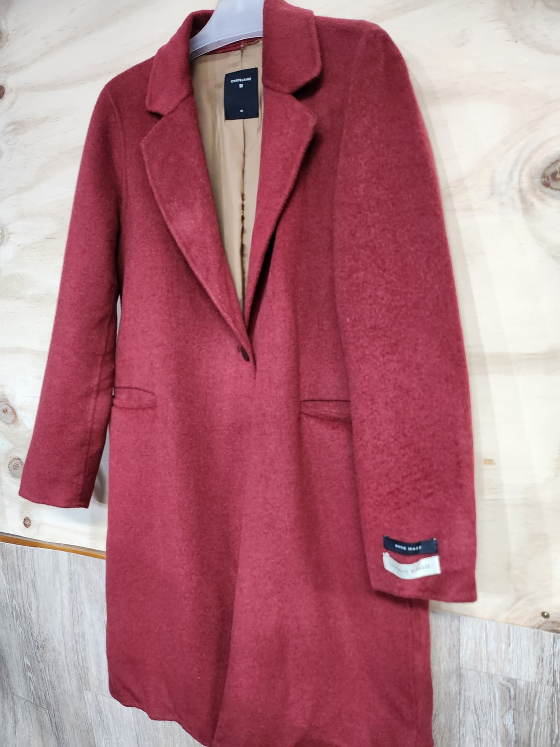 494) 샤트렌 CHATELAINE 캐시미어블랜드 코트 상품이미지3