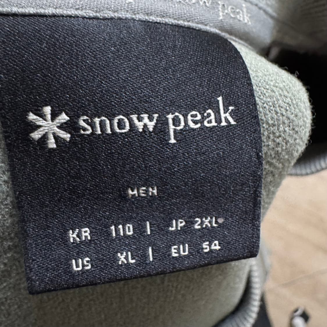 스노우피크 아웃도어 기모안감 맨투맨 상품이미지6