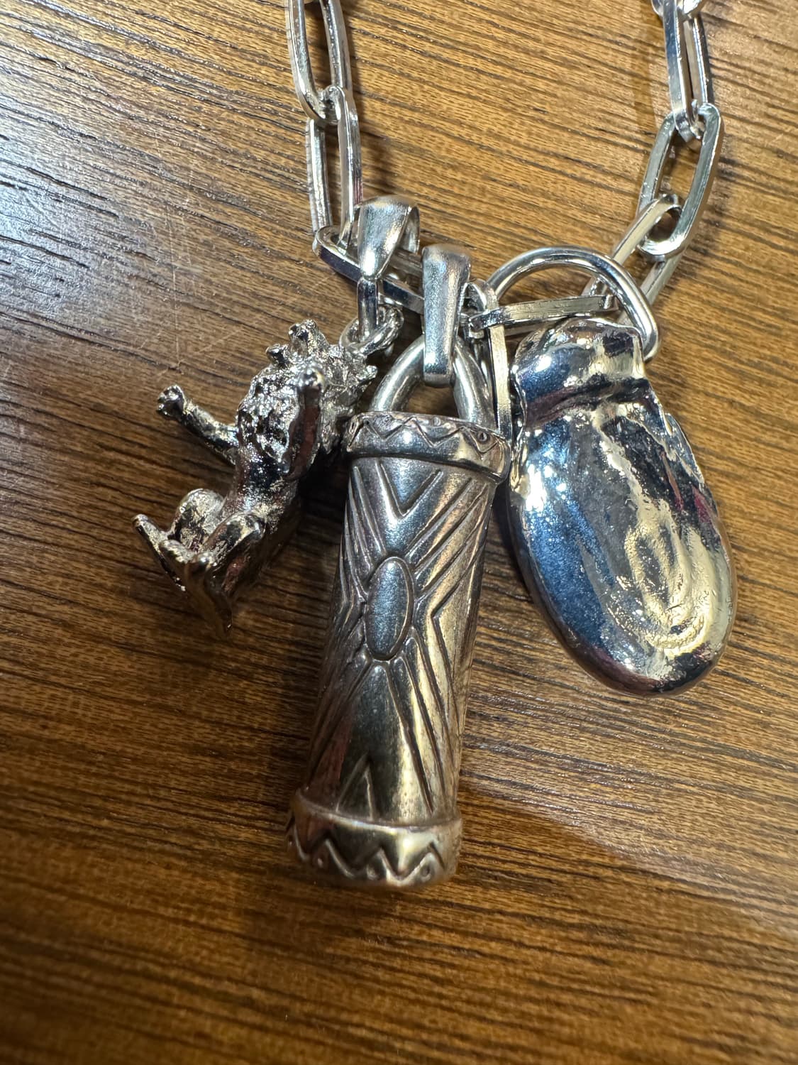 [OS] 토가 아카이브(비릴리스) 모티프 넥 레이스 실버 상품이미지3