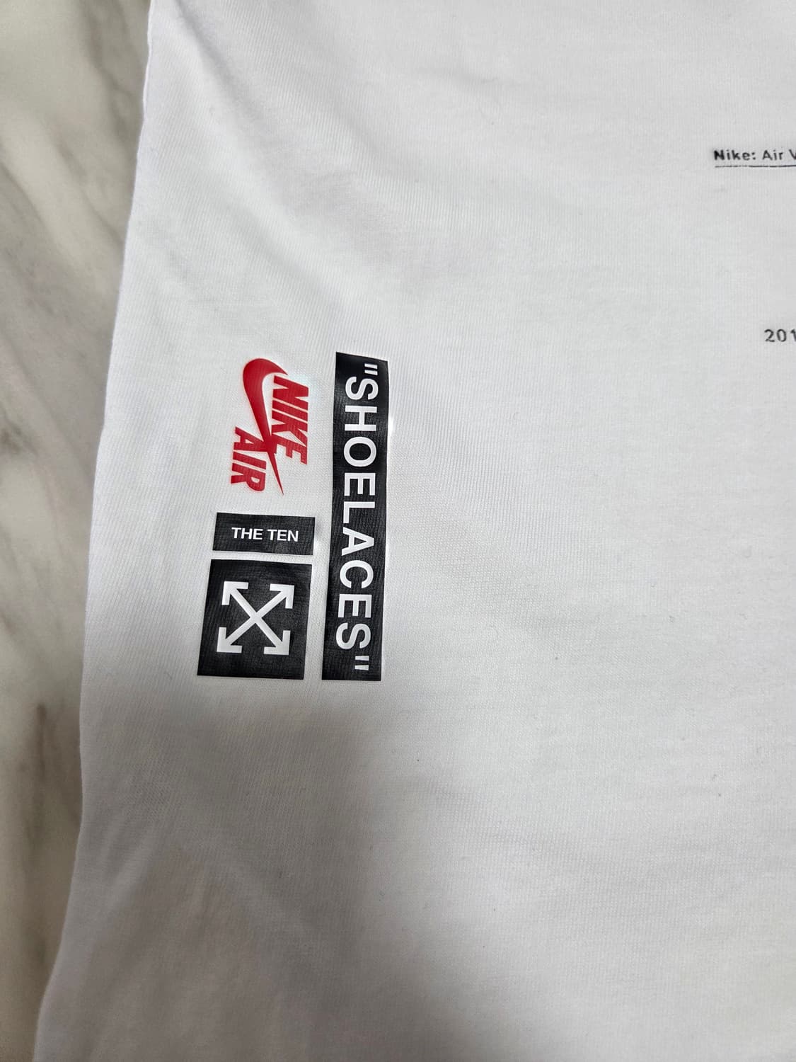 오프화이트 X 나이키 더 텐 반팔티 상품이미지10