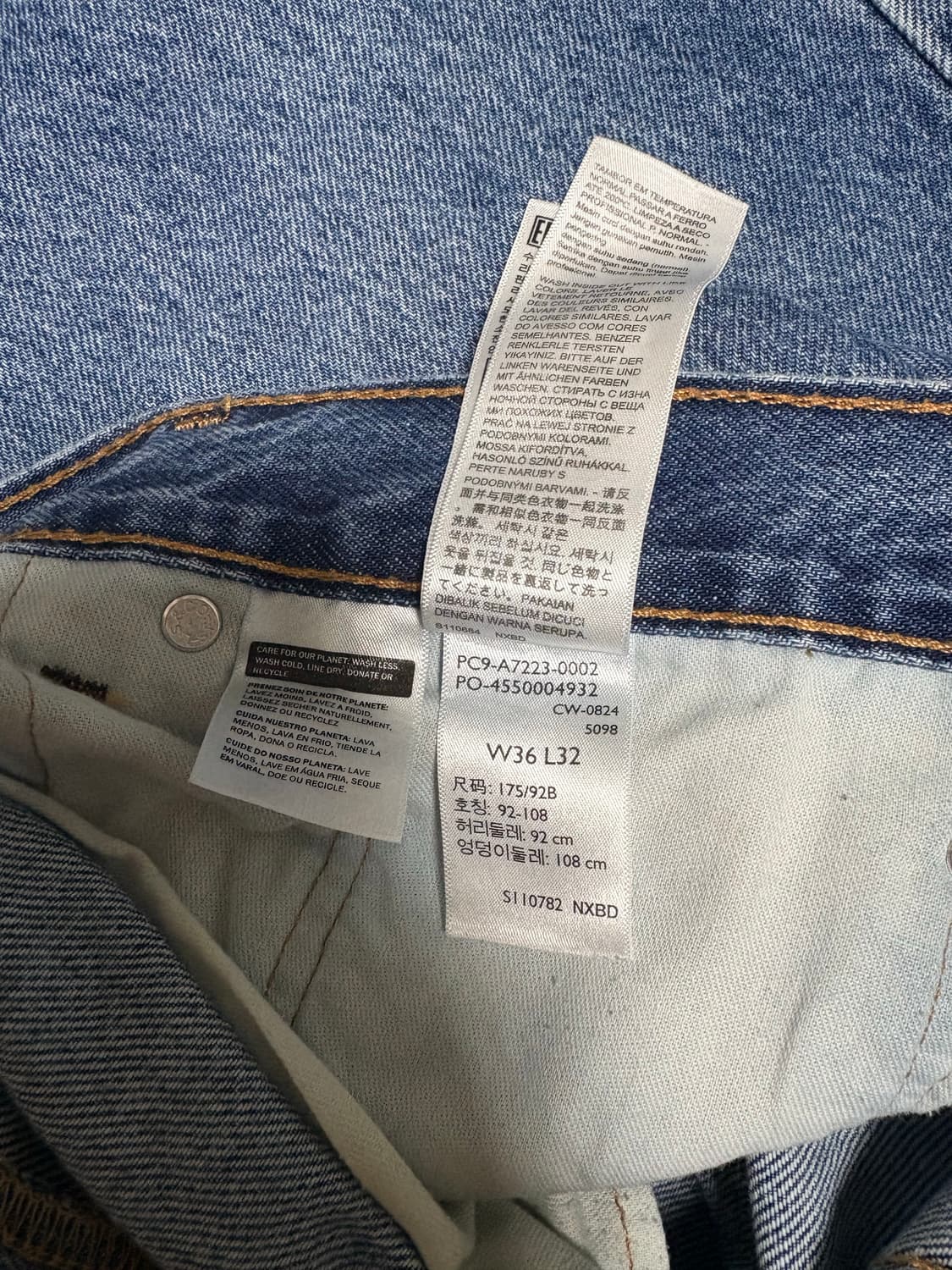 리바이스 555 96 W36 L32 상품이미지3