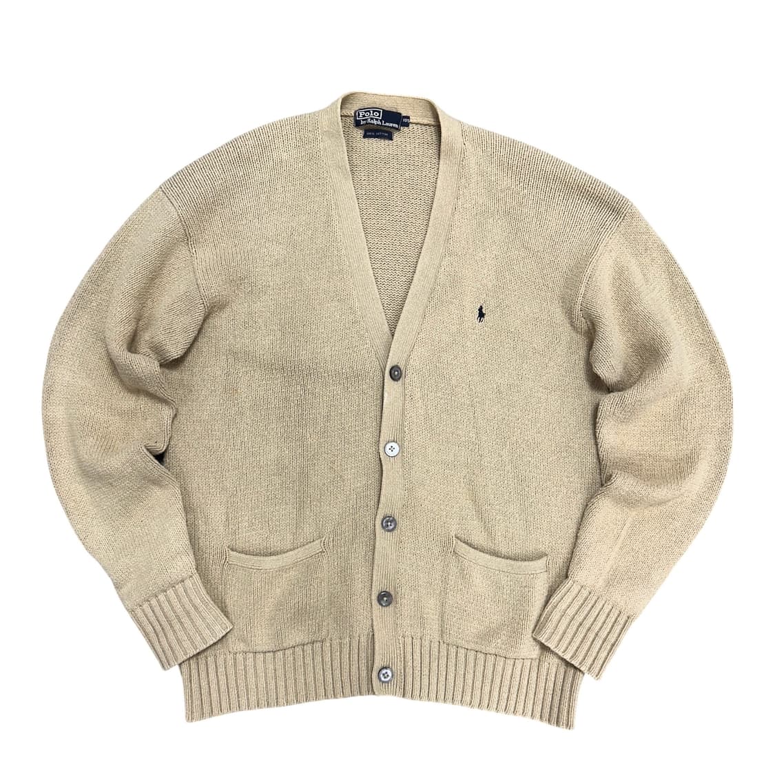 폴로 코튼 투포켓 가디건(105) 상품이미지1