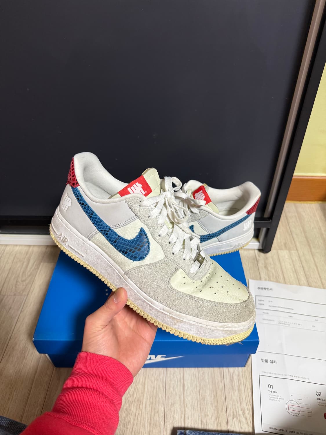 나이키 언디핏 에어포스 온 잇 상품이미지1
