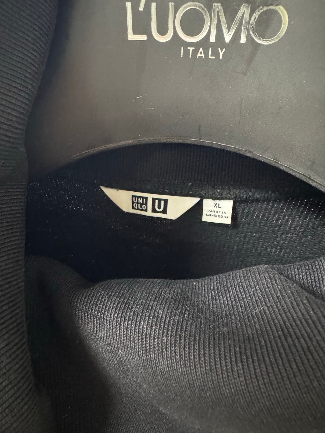 유니클로 U 터틀넥 스웨트셔츠 XL 상품이미지3