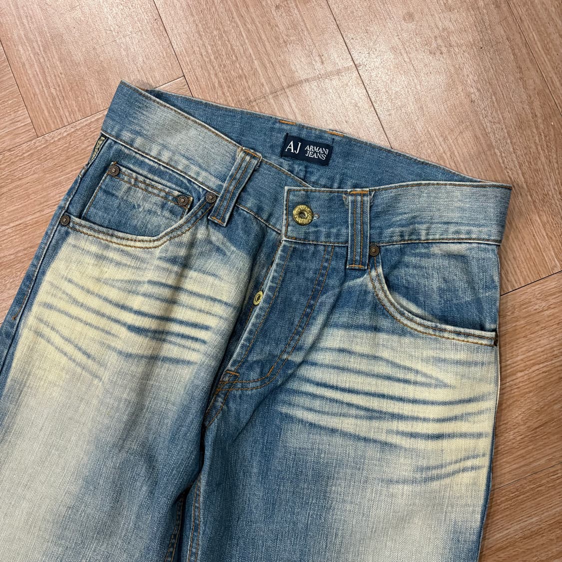 알마니 진스 하드 페이딩 데님 상품이미지5