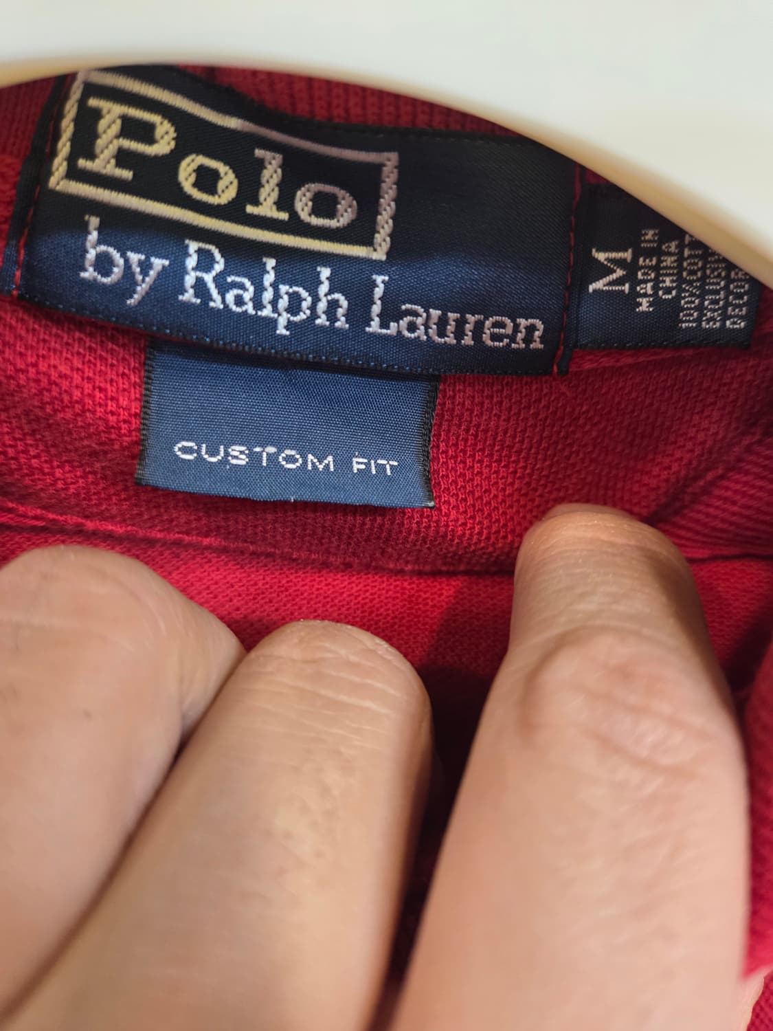 폴로랄프로렌 올드스쿨 빈티지 1967 로고 럭비 카라반팔 m 상품이미지3