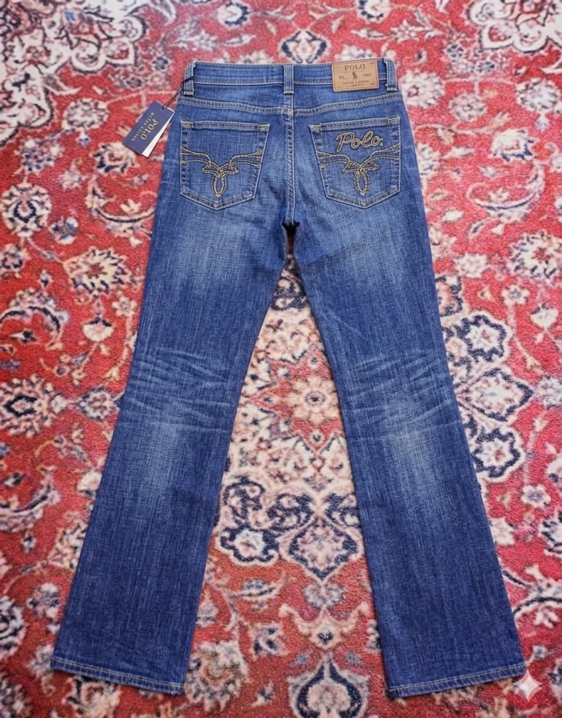 랄프 로렌 던가리(Ralph Lauren Dungarees) 부츠커 진 상품이미지4