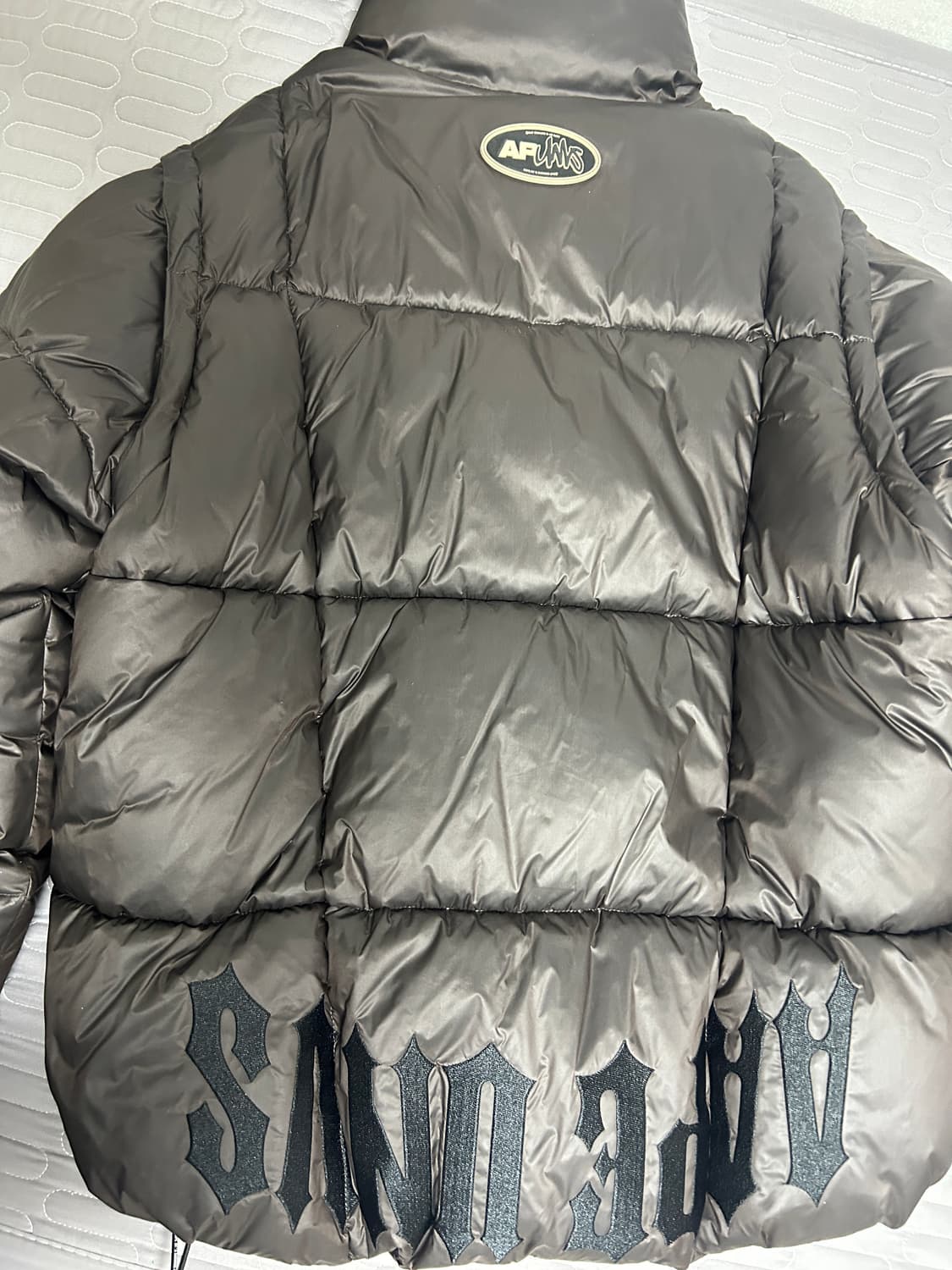 Aape 문페이스 패치 리버서블 퍼프 자켓 L 상품이미지3