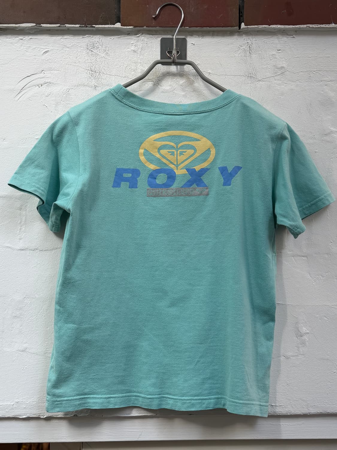 Roxy 록시 민트 컬러 크롭 반팔티 M 상품이미지5