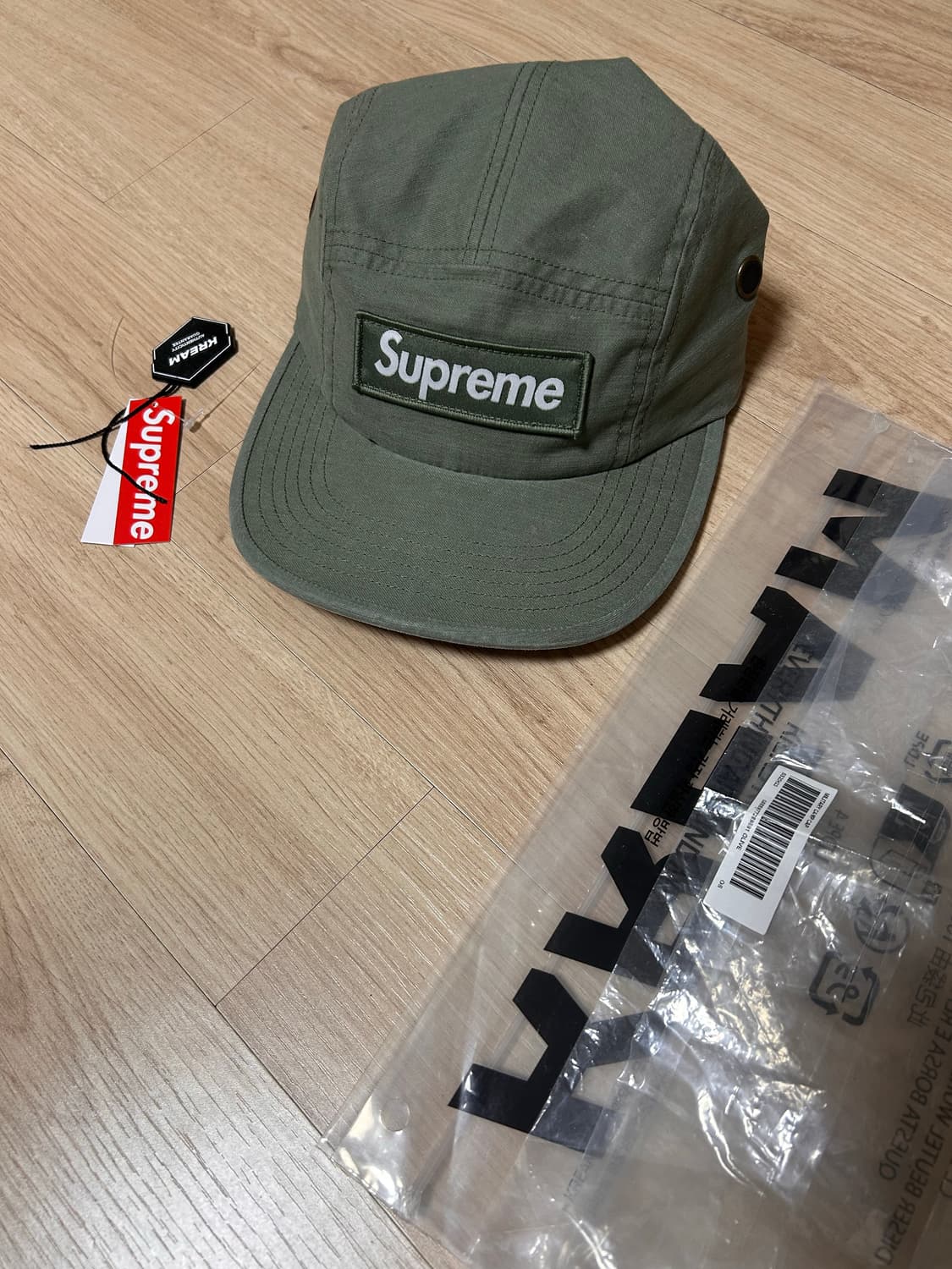 슈프림 캠프캡 밀리터리 올리브 상품이미지1