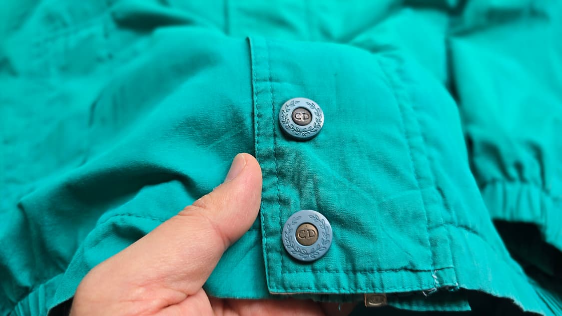 90s Dior 디올 빈티지 블루종 점퍼 자켓 XXL  상품이미지4