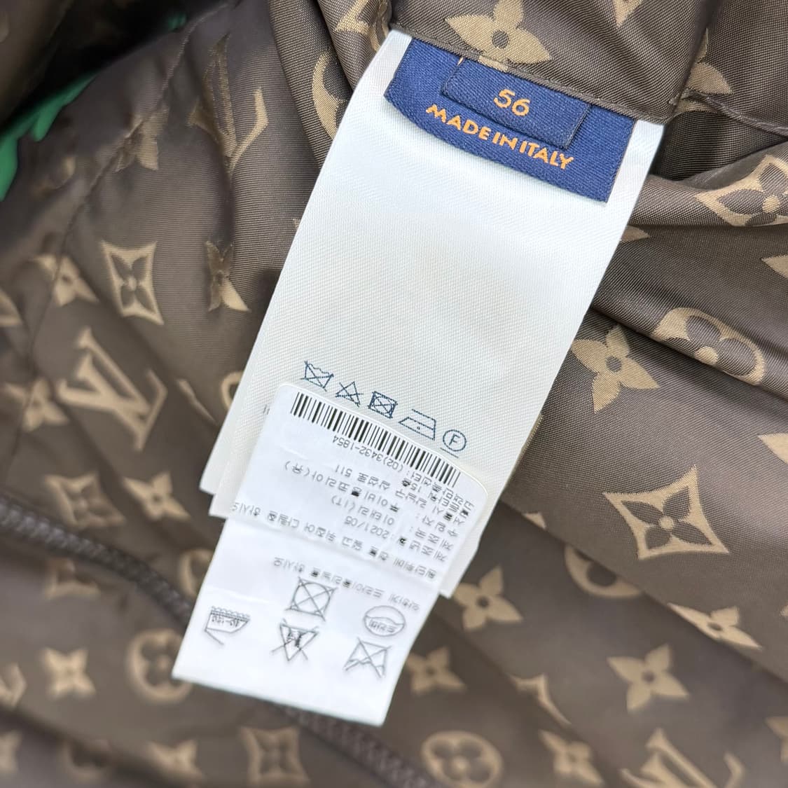 [S+급/56] 루이비통 모노그램 투어리스트 퓨어리스트 바람막이 자켓 상품이미지6