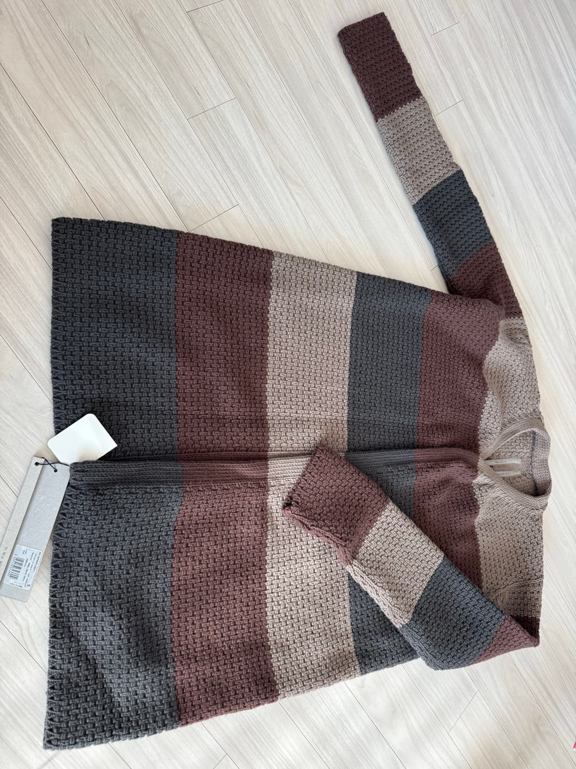 릭오웬스 롱 니트 가디건 상품이미지1