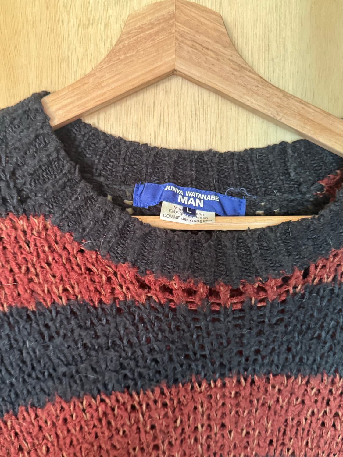 준야와타나베 커트코베인 니트 2023aw 상품이미지2