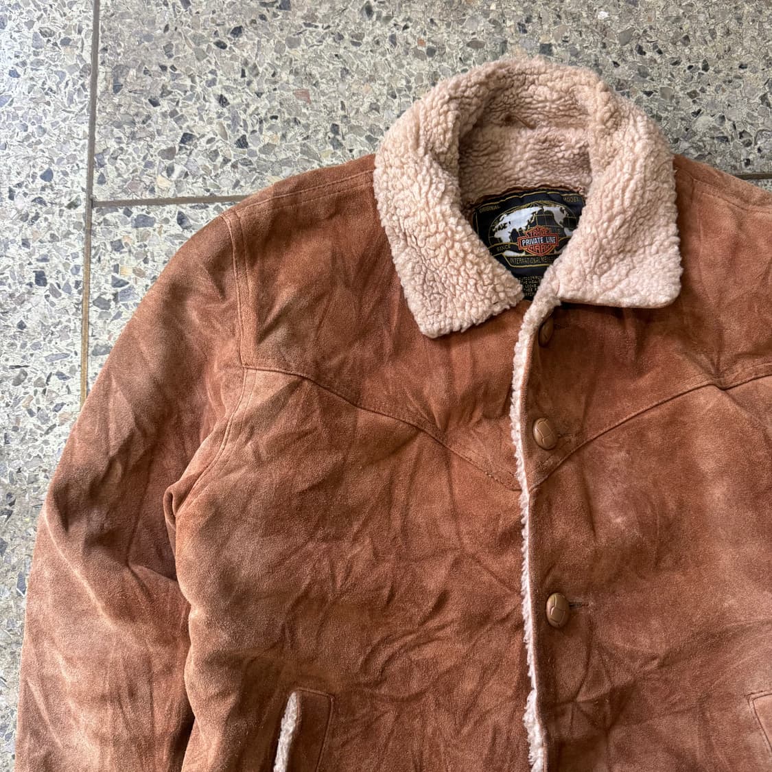 [XL] 빈티지 웨스턴무드 스웨이드 무스탕 자켓 상품이미지4