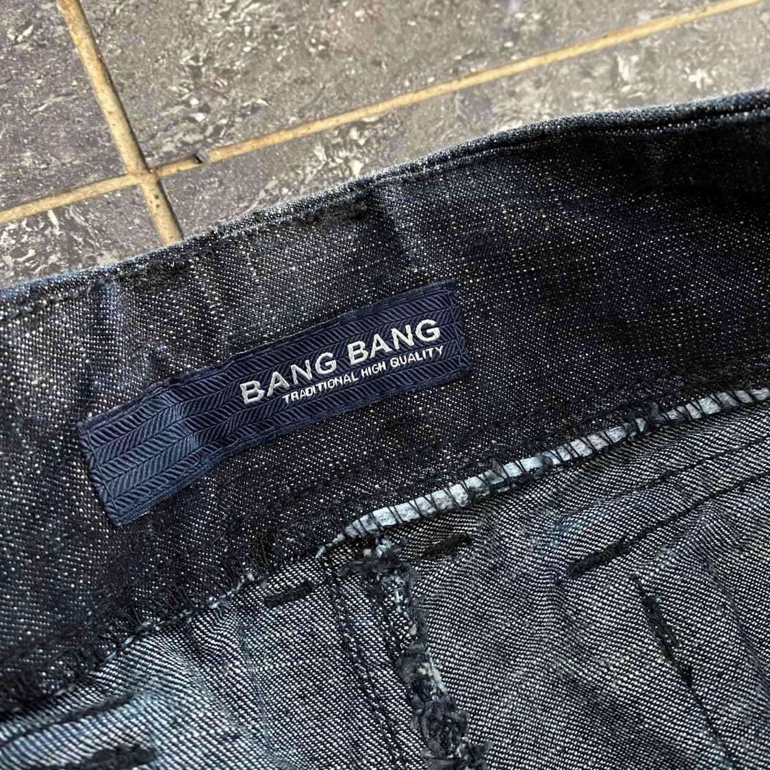 빈티지 Y2K 부츠컷 데님 카고팬츠 상품이미지5