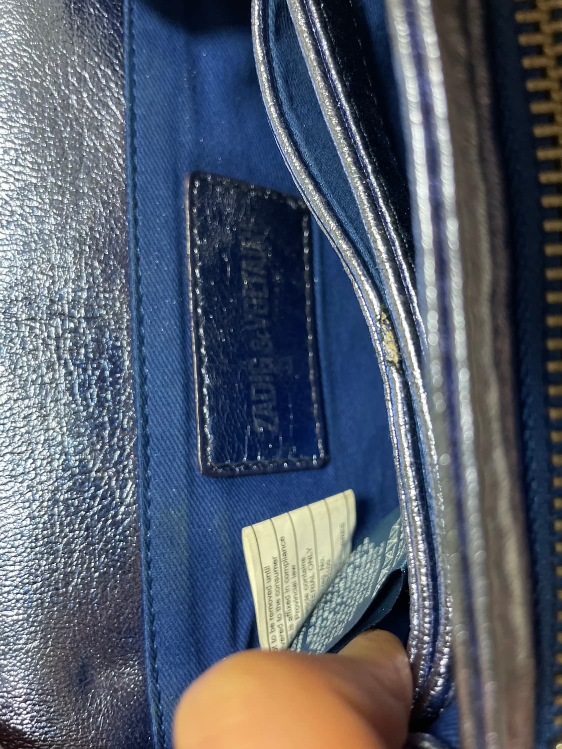 쟈딕앤볼테르 양가죽 핸드백 상품이미지8