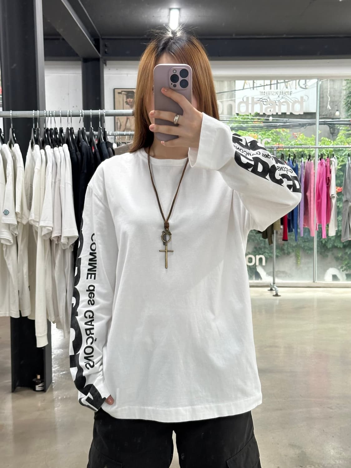 꼼데가르송 CDG 클래식 롱슬리브  상품이미지1